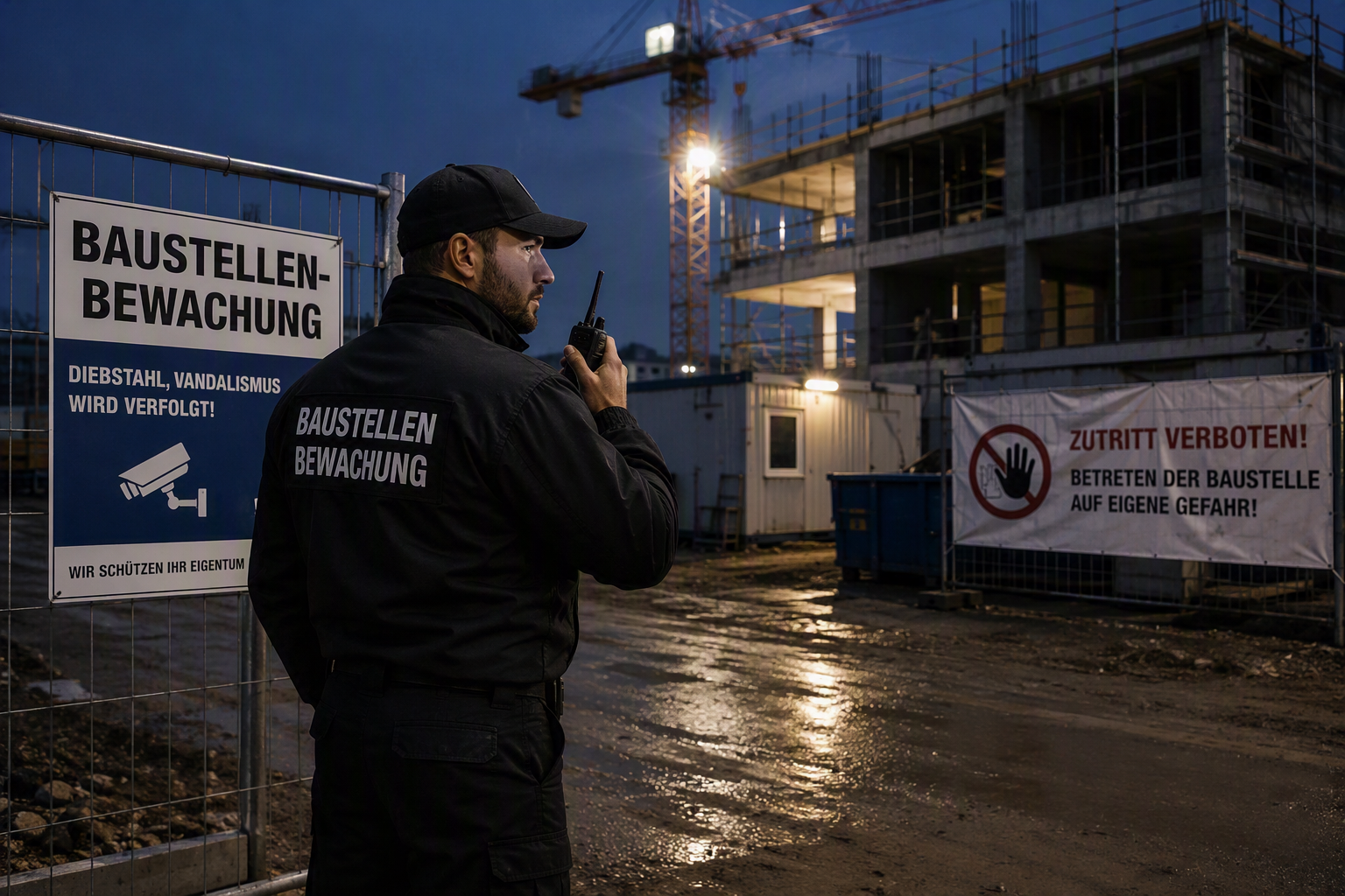 Baustellenbewachung